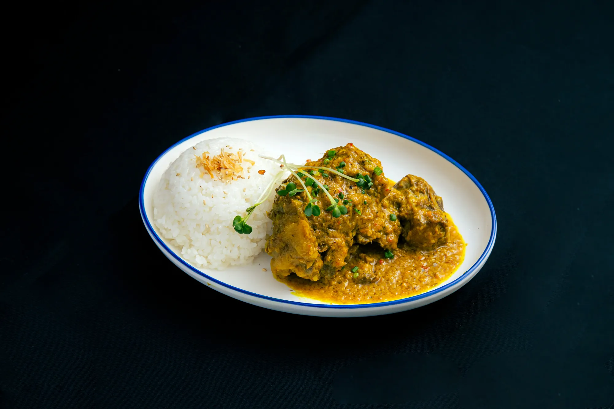 彩り豊かなランチセット料理1